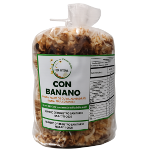 galleta con banano