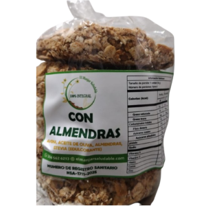 galleta con almendras